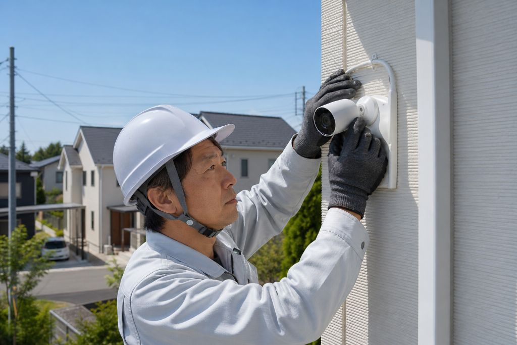 防犯カメラ設置